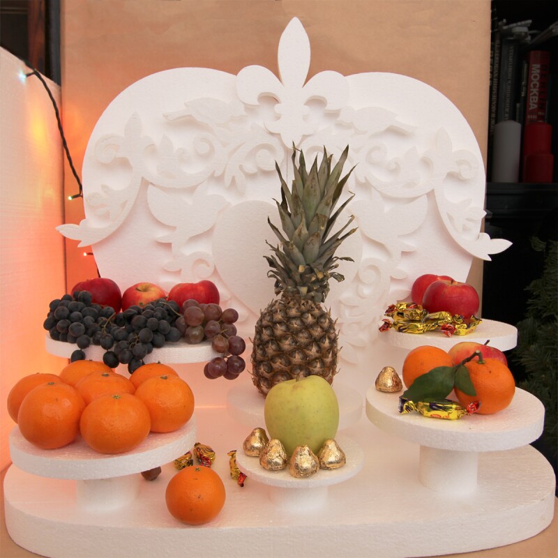 №3  Подставка для фруктов и сладостей