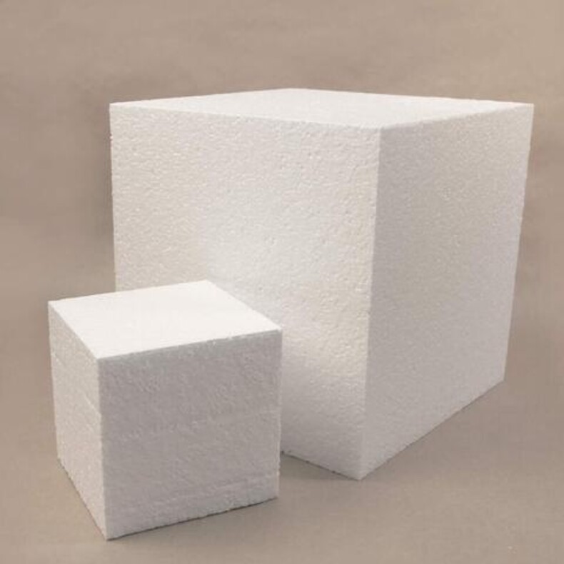 Набор "Кубики из пенопласта разные" 11шт